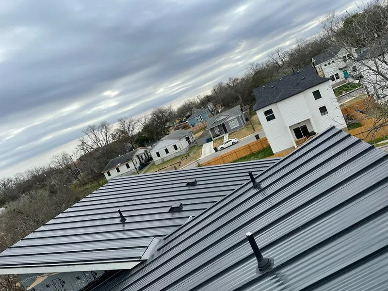 Standing seam metal roof panels with vents for Skylight Repair in Upper Moreland